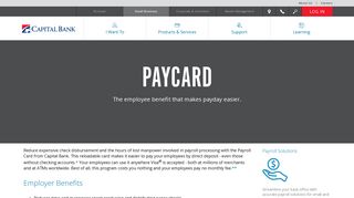 Paycard - Capital Bank