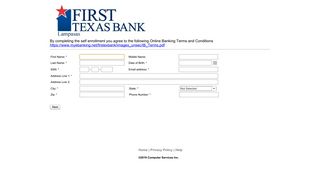 First Texas Bank - Lampasas - Online Banking - myebanking.net