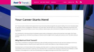 Benefits of Becoming a Team Member at First Transit