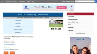 First US Community Credit Union - Sacramento, CA