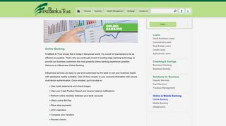 Online Banking - FirstBank & Trust