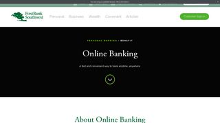 Online Banking | FirstBank Southwest