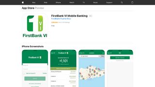 FirstBank VI Mobile Banking on the App Store - iTunes - Apple