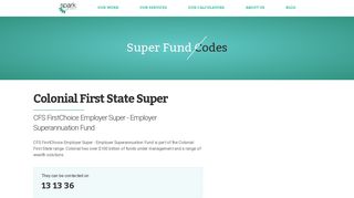 CFS FirstChoice Employer Super - Employer ... - Spark Green