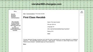Torrent First Class Hwcdsb - ChangeIP