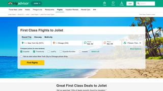First Class Flights to Joliet - TripAdvisor