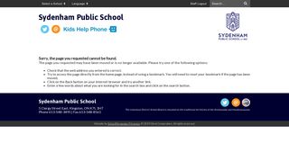 FirstClass Login - Sydenham Public School