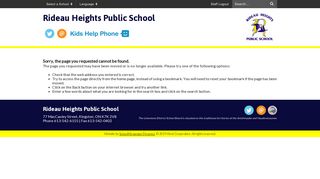 FirstClass Login - Rideau Heights Public School