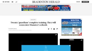School 'guardians' complete training in Manatee | Bradenton Herald
