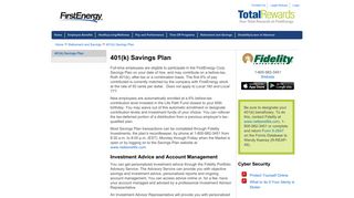 401(k) Savings Plan