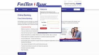 Online Banking - FirsTier Bank (Kimball, NE)