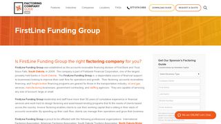 FirstLine Funding Group | Factoring Companies