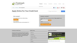 Apply Online For Your Credit Card - Firstmark Credit Union