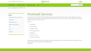 Firstmark Private Education Loan Servicing - Nelnet