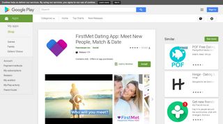 FirstMet Dating App: Meet New People, Match & Date - Apps on ...