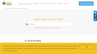 Payments and Billing, Help and Advice | FirstPort