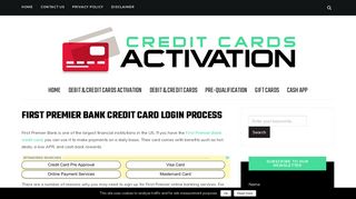 First Premier Bank Credit Card Login (Mypremiercreditcard)