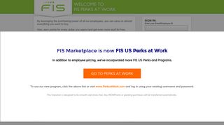 FIS Perks at Work