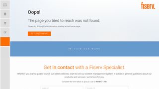 Fiserv Web Solutions - Online Banking Login
