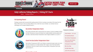 Daily California Fishing Reports | Fishing SST ... - FishDope