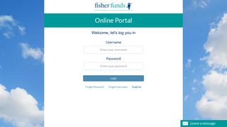 Fisher Funds Online Portal