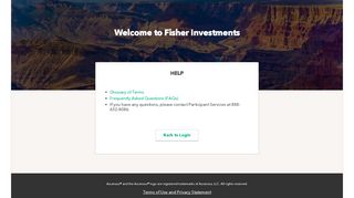 Fisher Investments 401(k) Solutions - Ascensus - Retirement Login