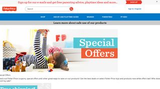 Toy Sale - Fisher Price Coupons, Sales & Special Offers