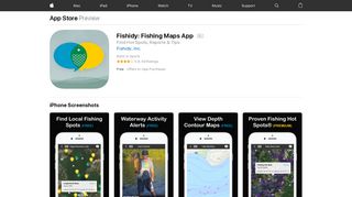 Fishidy: Fishing Maps App on the App Store - iTunes - Apple