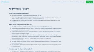 Privacy Policy - Fishisfast US Parcel Forwarding