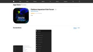 Fishlore Aquarium Fish Forum on the App Store - iTunes - Apple