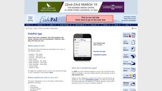 FishPal - Fishing Information - Mobile Pages