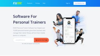 FitSW: Personal Trainer Software | Client Fitness Tracking