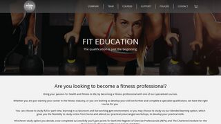 FIT Education - The North East Health & Fitness Training Provider.