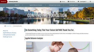 Continuing Education | Florida Tech