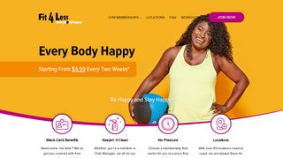 Fit4Less | Canada's Discount Fitness Gym