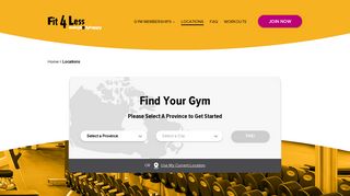 Gym Locations near you | Fit4Less