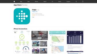 Fitbit on the App Store - iTunes - Apple