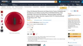 Fitbug Orb Bluetooth Movement and Sleep Activity: Amazon.co.uk ...