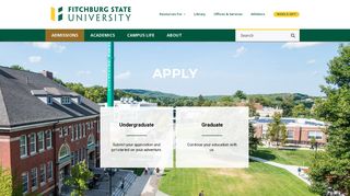 Applying | Fitchburg State University