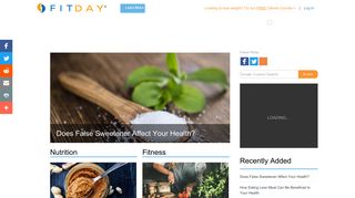 FitDay: Free Diet & Weight Loss Journal