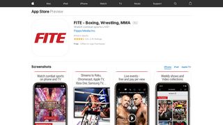 FITE - Boxing, Wrestling, MMA on the App Store - iTunes - Apple