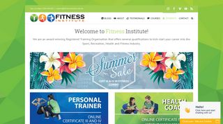Personal Trainer and Health Course Qualifications | FITNESS ...