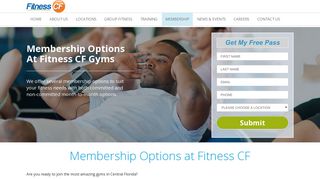 Fitness CF gyms | Member Services