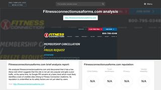 Fitness Connection Usaforms. Fitness Connection | Cancel Your ...