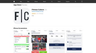 Fitness Culture on the App Store - iTunes - Apple