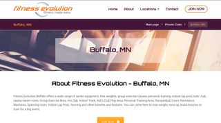 Buffalo, MN | Fitness Evolution
