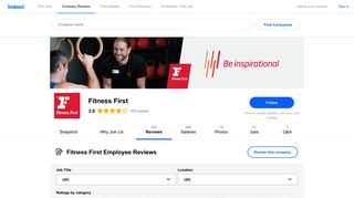 Working as a Receptionist at Fitness First: Employee Reviews | Indeed ...
