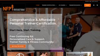 Nationally Accredited Personal Trainer Certification