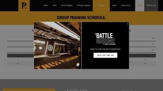 Group Training Timetable & Fitness Sessions - Fitness Playground
