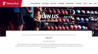 Join Us, Buy Gym Membership Online | Fitness First Australia